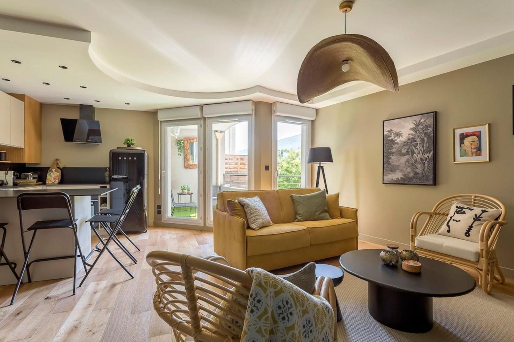 Lyon 8Th 3-Bedroom Apartment - 6 Guests Экстерьер фото